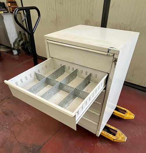 Usato Cassettiera metallica a 6 cassetti