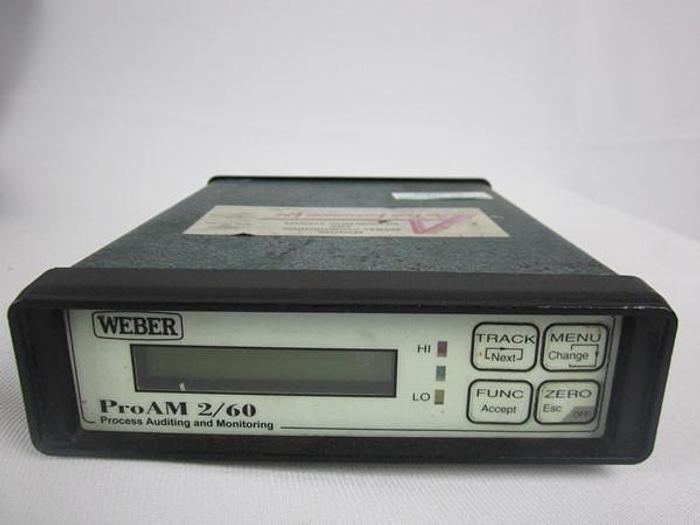 Used Weber Process auditing and monitoring