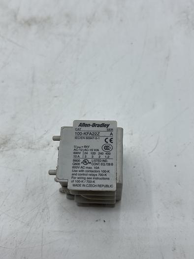 Used AB ALLEN BRADLEY 100-KFA22Z Ser A
