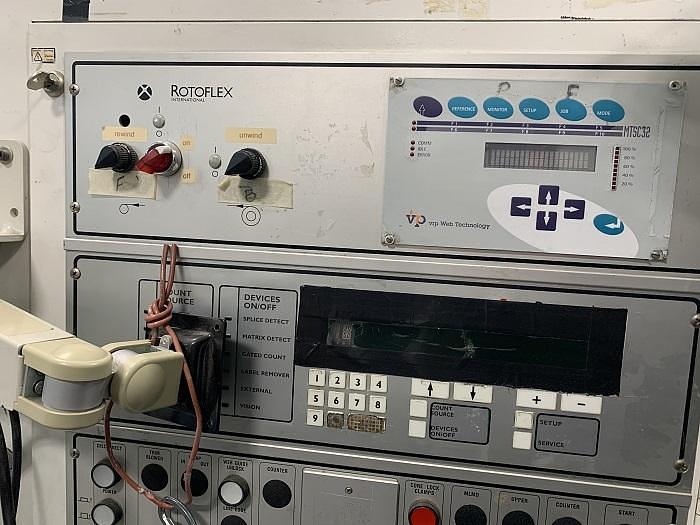 Used 16" ROTOFLEX MODEL VSI400 SLITTER REWINDER