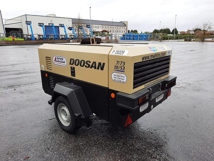 New Doosan 250 CFM Compressor