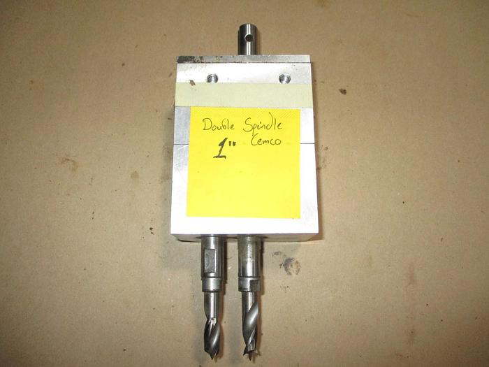 Used CEMCO 2-SPINDLE BORING HEAD