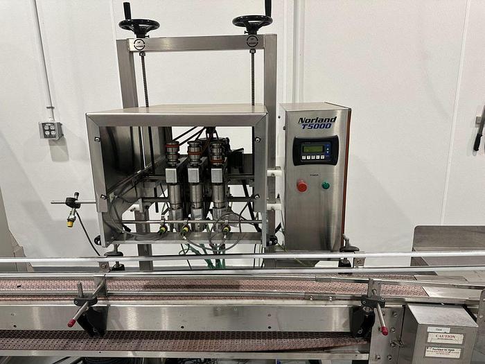 Used Filling Line, Bottles, Rinser, Capper, Labeler, 85 Bottles per Minute #A744951