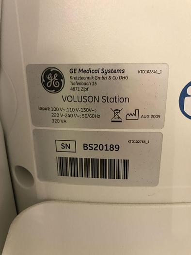 Used For Sale GE Voluson Station OB / GYN - Vascular Ultrasound