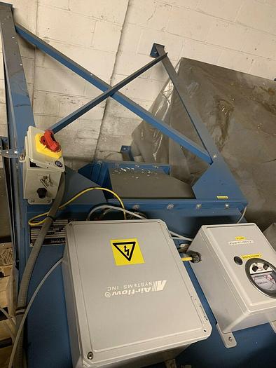 Used 2007 AIRFLOW SYSTEMS, Electrostatic Dust Collector Model: DC6-H55-BLOCK-OFF GATE-PG10-EXTHE