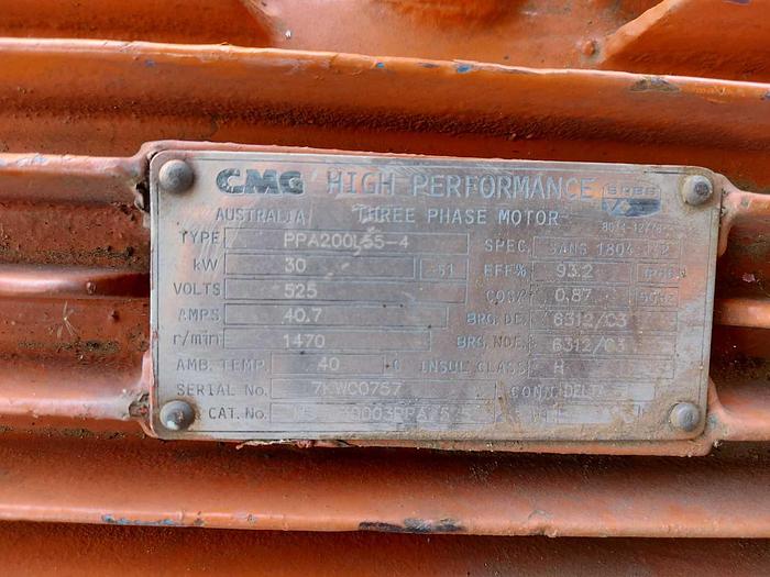 Used CMG 30kW Electric motor