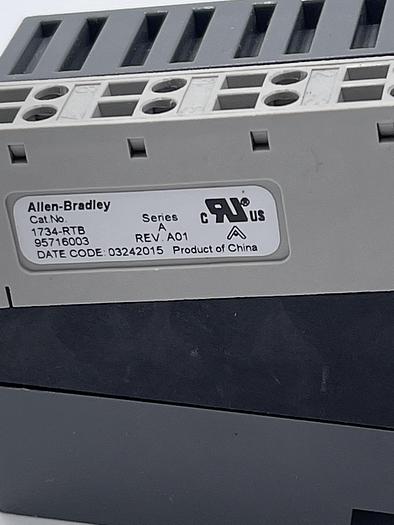 Used Allen-Bradley 1734-AENTR Ser B FW 5.012 1734-RTB Ser A 