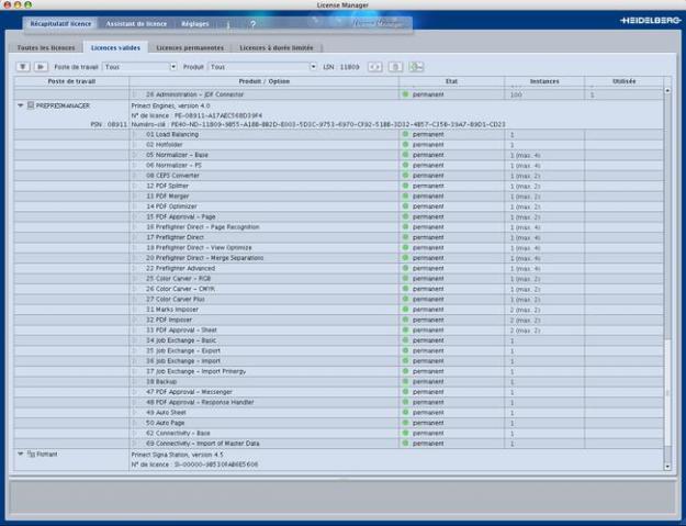Used Heidelberg Prinect PrePress Manager Workflow 2008