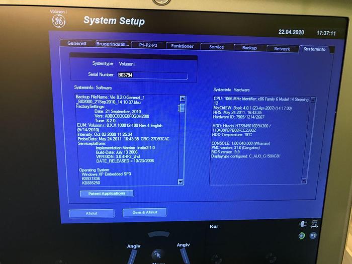 Used For Sale GE Voluson i OB / GYN - Vascular Ultrasound