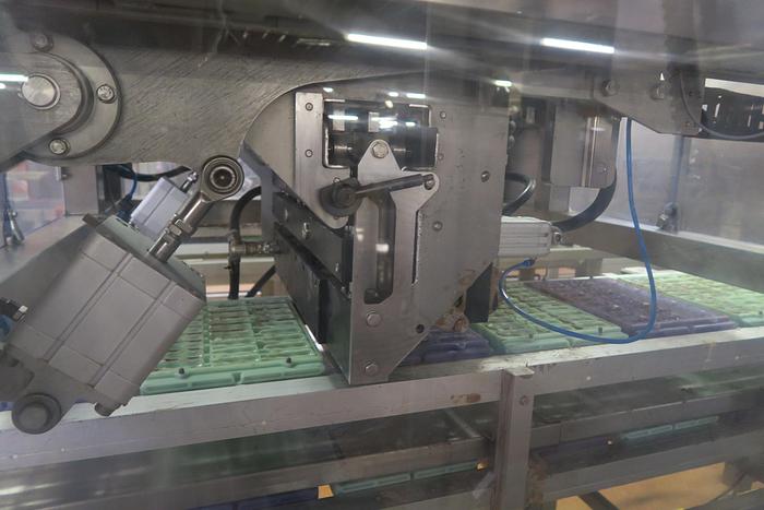 Used Aasted Frozen Cone Chocolate Moulding Line