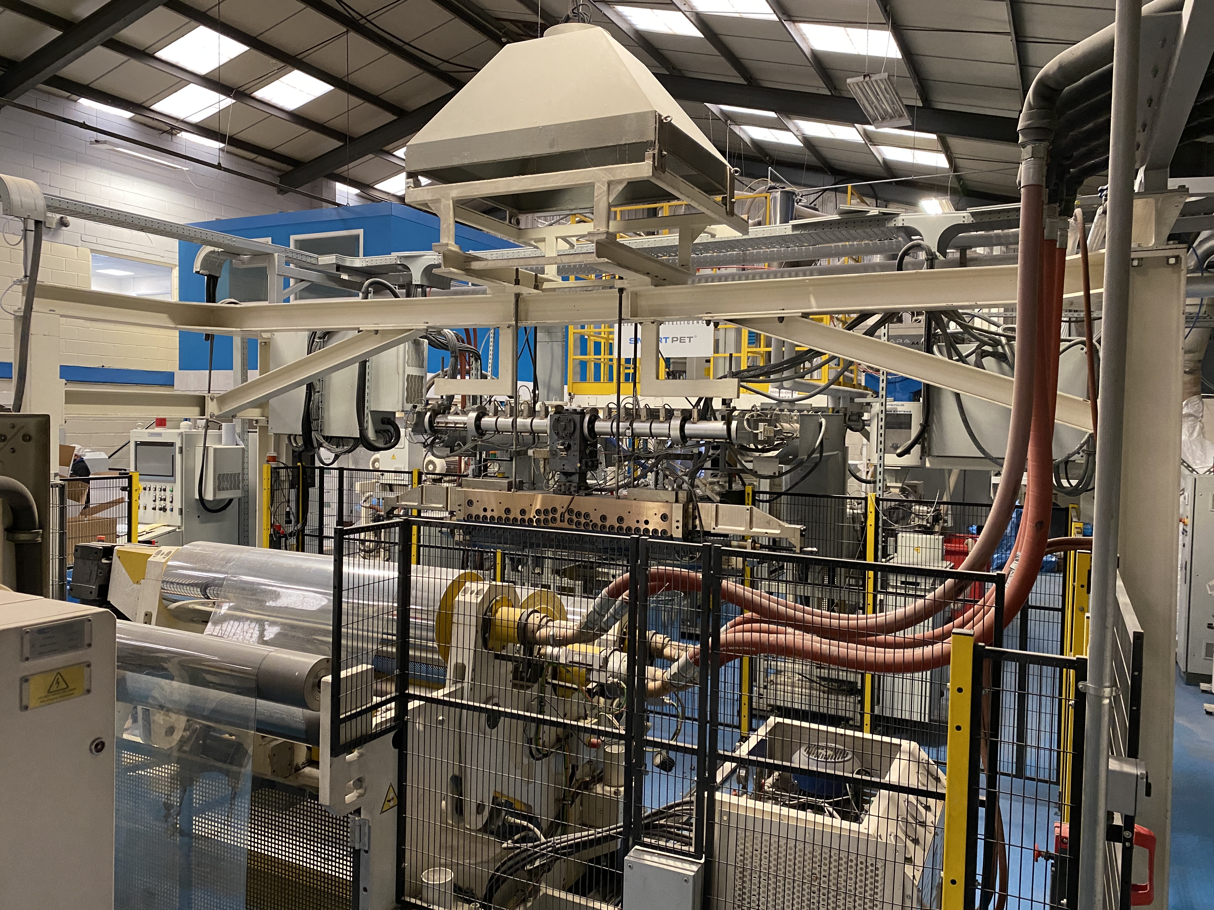 Used 2017 Bandera PET Twin Screw Co-Extrusion Line