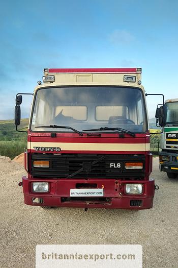Used 1990 VOLVO FL617 17.5 ton box lorry