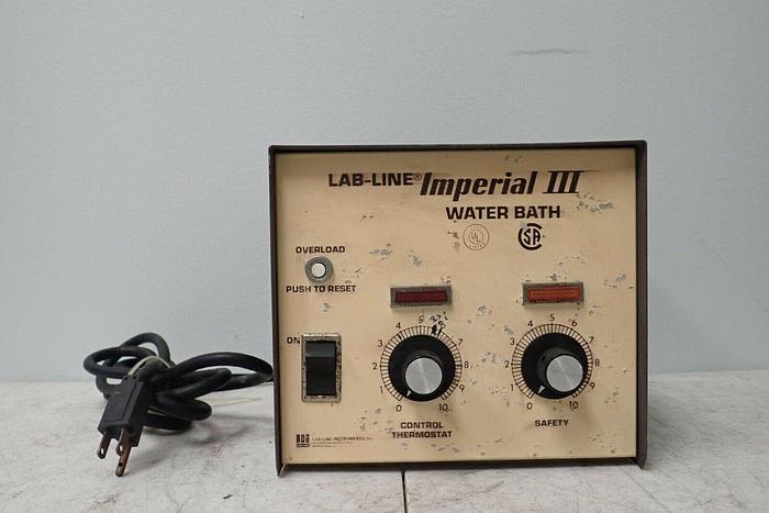Used Lab Line Instruments Model 18050 Imperial III Laboratory Water Bath