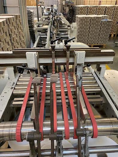 Used Vega 80 folder gluer 4 gluing points ERO