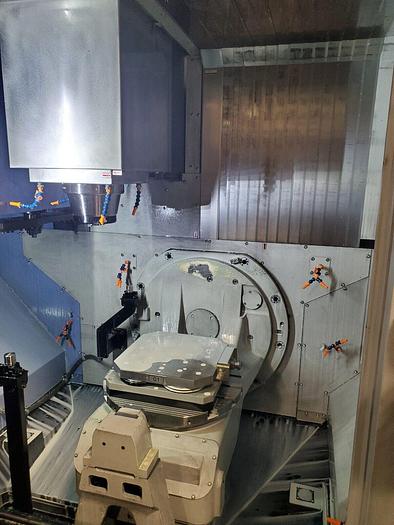 Used 2020 DOOSAN DVF5000 5-Axis Pallet Pool CNC Vertical Machining Center