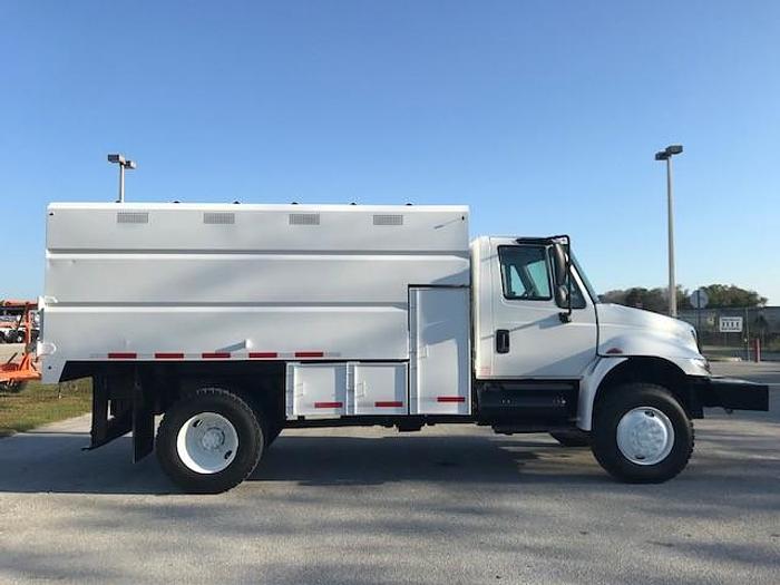 Used 2012 International 4300 4x4 14ft Chipper Dump Truck - C64798