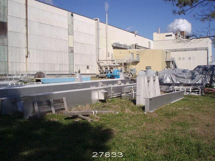 Unused Vaahto  Vaahto Top Fourdrinier System, 190" Wire Width, Unused, Approach Flow Equipment, Fourdrinier Extension Equipment, Complete Top Fourdrinier With Headbox, 3000Fpm #27833