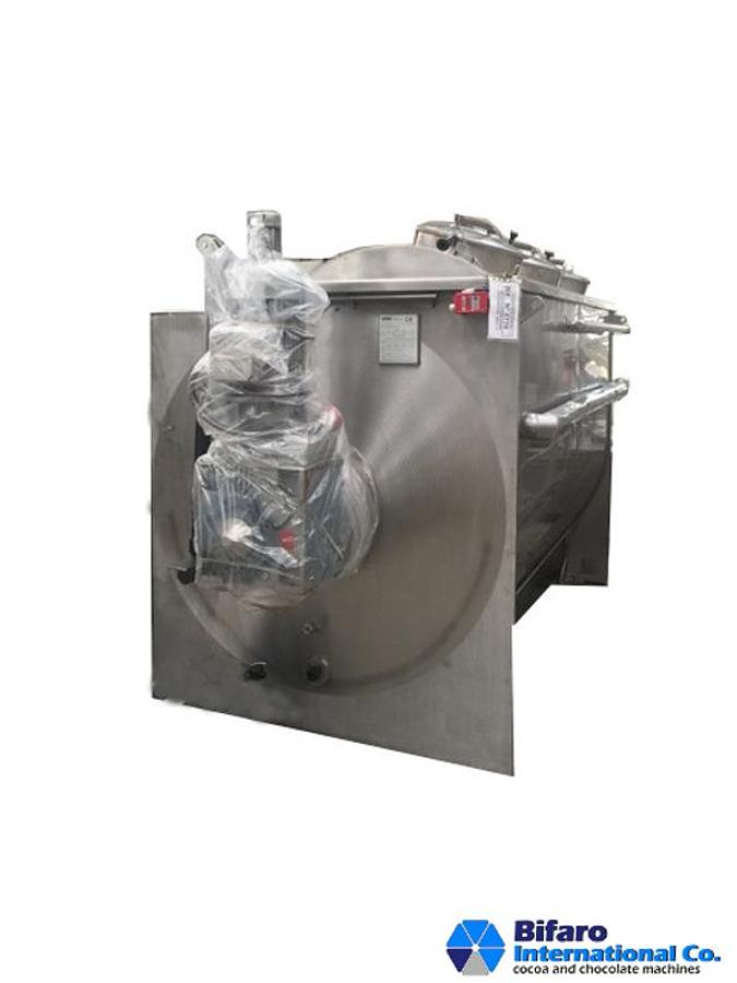 Impianto alcalinizzante per liquore di cacao