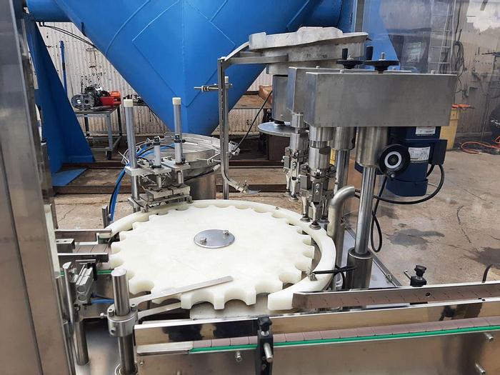 Used Filler, Capper, Shanghai, 8-head Fill, 8-head Capper #S744474