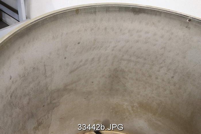 Used Bird 24/60 Pressure Screen Basket #33442