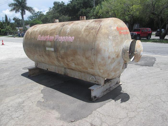 Used 1800 Gallon Propane Tank on a Skid