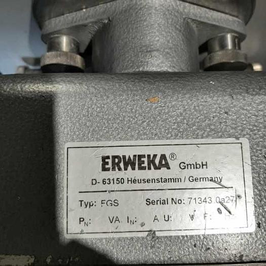 Used Used Erweka Oscillating Granular for Wet Granulation.