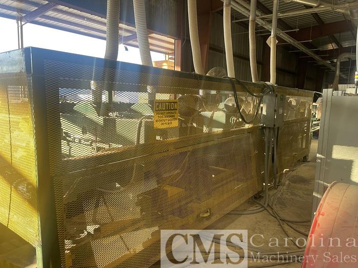 Used Hutto Wood Products Trim Saw With Infeed Deck