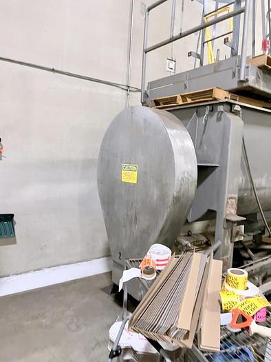 Used 120 CU. FT. AMERICAN PROCESS HEAVY DUTY DOUBLE RIBBON BLENDER - S/S - 50 HP