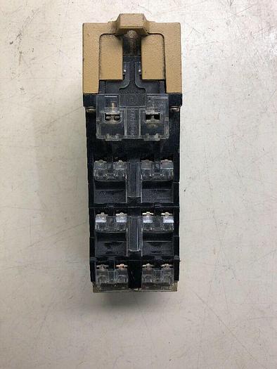 Used Allen-Bradley 700-PK400A1 Master Control AC Relay SER D With 700-pb40, 700-PC40