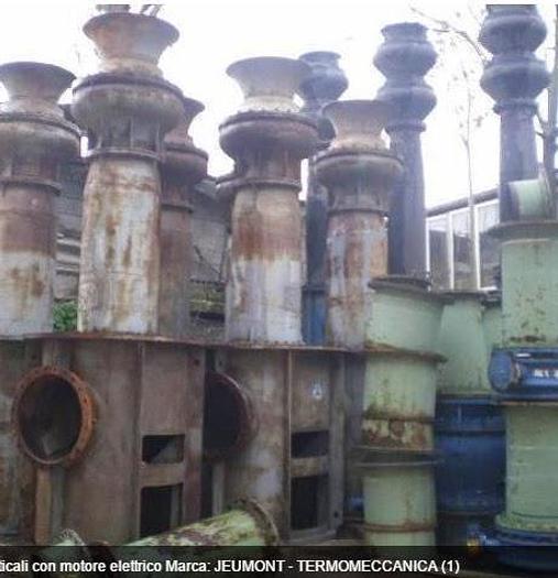 Usato Varie pompe JEUMONT - TERMOMECCANICA tipo asincrono TNCY710L8