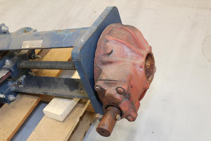 Used Fabri K71NK 16" Hand Operated V-Port Valve #29922