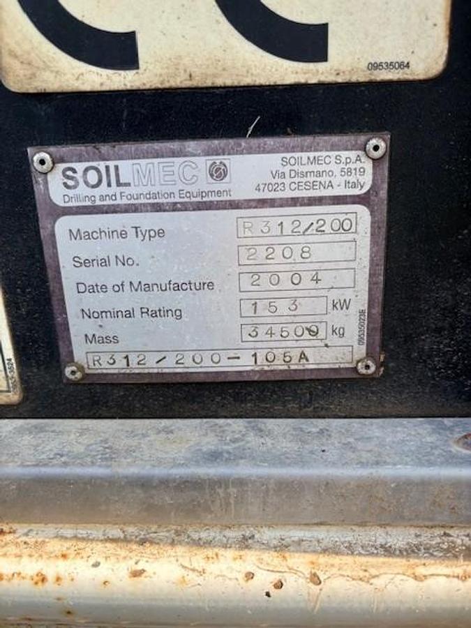Used 2004 SOILMEC R312