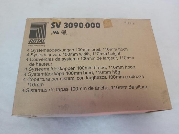 4 piezas de cubiertas de sistema SV 3090.000, Rittal, nuevas