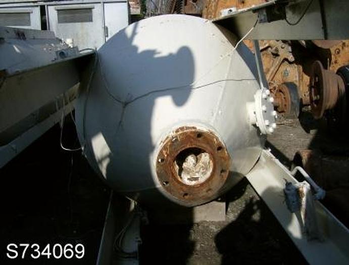 Used Tank, 1,000 Gallon, C/st, 4' x 10', DT/CB, Agit, 3/4 HP #S734069