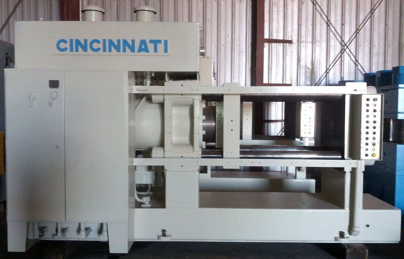 Used 375 Ton Cincinnati Hydraulic Extrusion Press; 4-Column Type