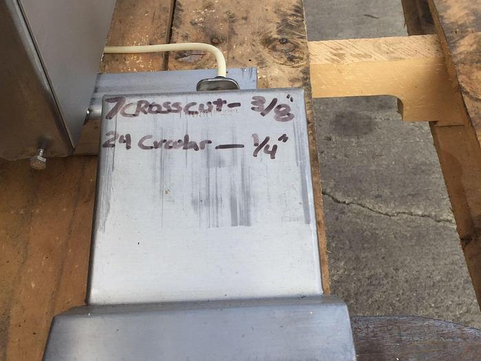Used Dicer, Urschel, Mdl RA, S/st, 3/8" x 1/4", 5 HP #S739000