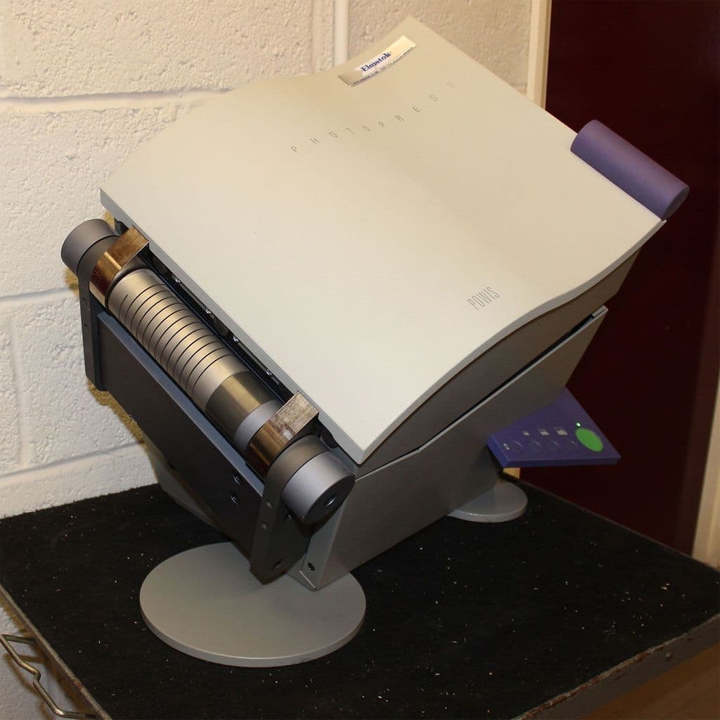 Used Ex-showroom Powis PHP Fastback PhotoPress Flat-Book Binding Machine