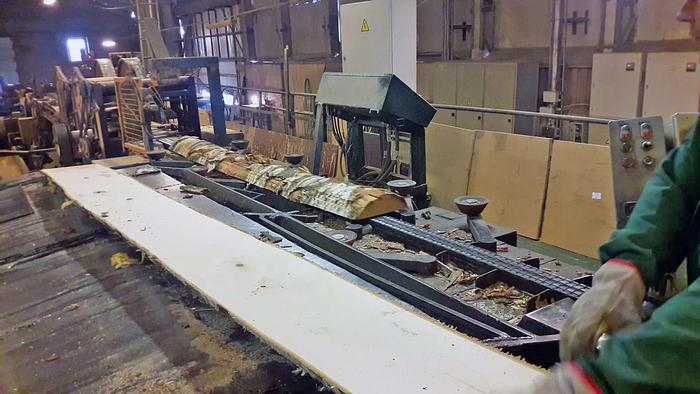 Used 1974 ARI Sweden Complete sawline ARI with 2 sas KL10 and KL12 and edger