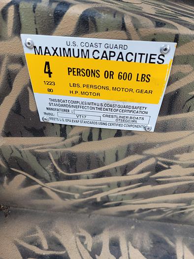 Used 2019 Crestliner VT17