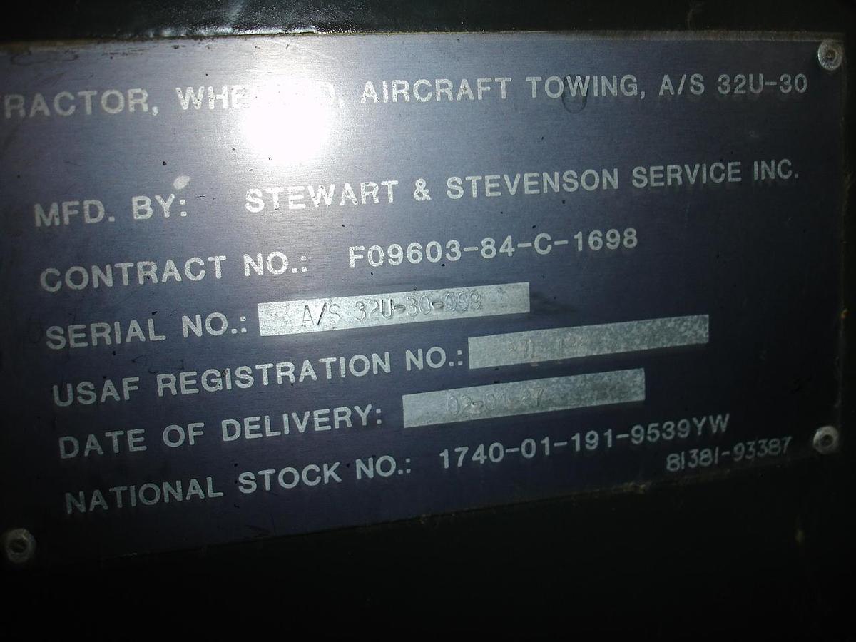 Used Oshkosh U-30 Aircraft Tow Tractor