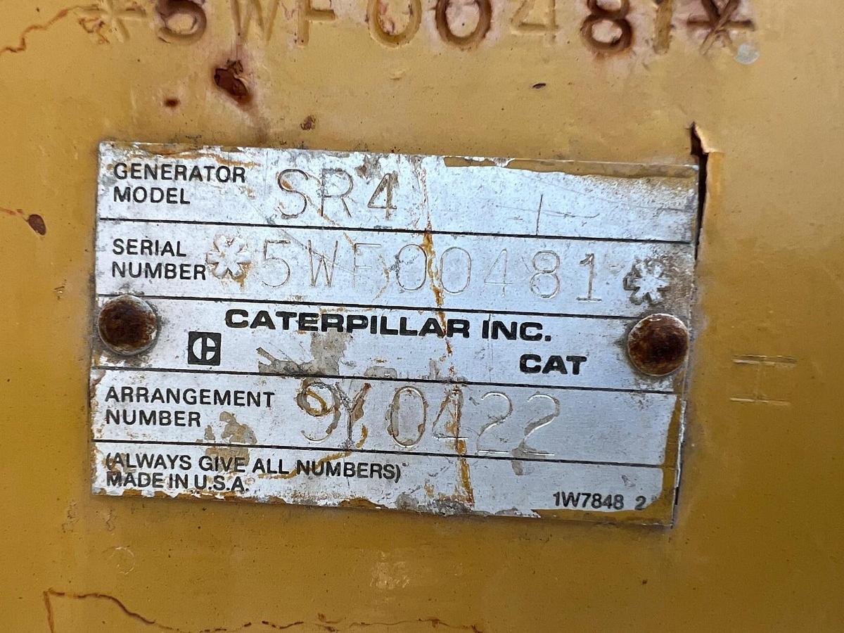 Used 250 KW CATERPILLAR 3306B GENERATOR SET