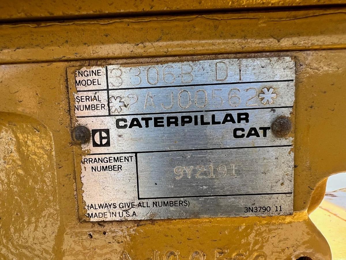 Used 250 KW CATERPILLAR 3306B GENERATOR SET