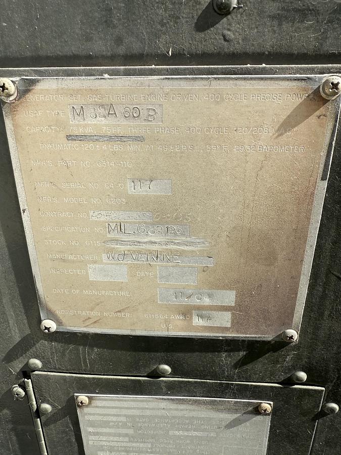 Used Turbine Air Start AM32A-60B