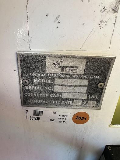 Used TUG Model 660E Electric Belt Loaders