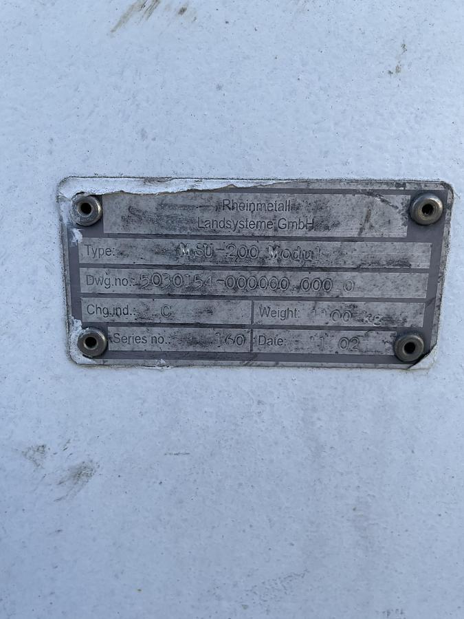 Used Rheinmetall Airstart, MSU 200 | Gas Powered Turbine