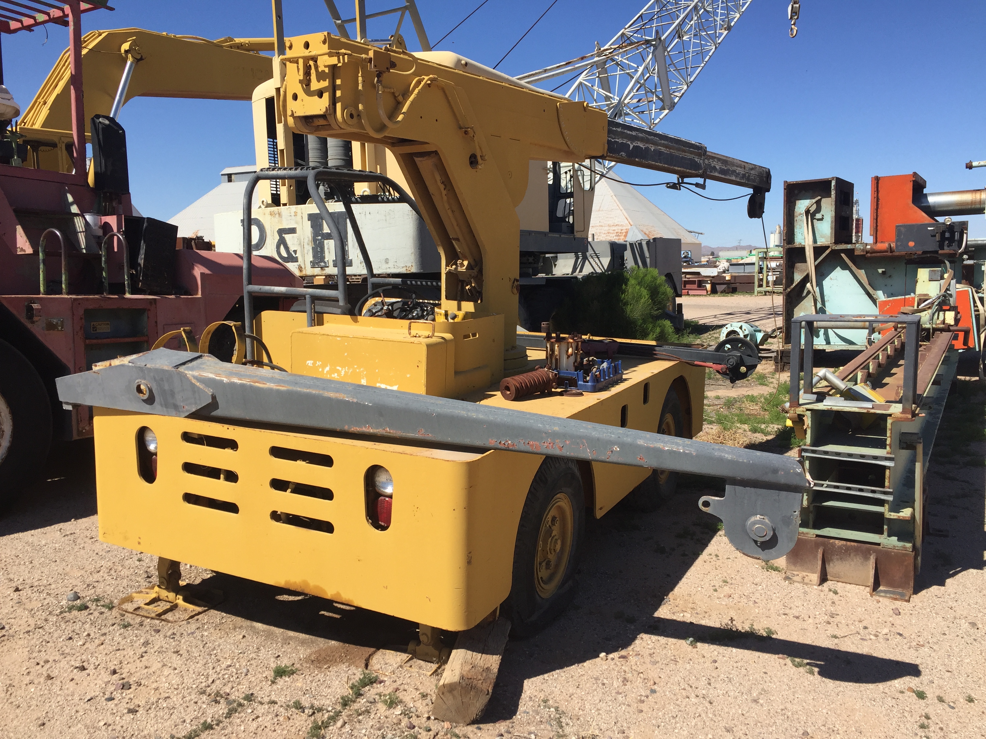 Used 10,500 lb. Drott/Case Model 85RM2 Carry Deck Crane; Propane Engine; S/N 6224374