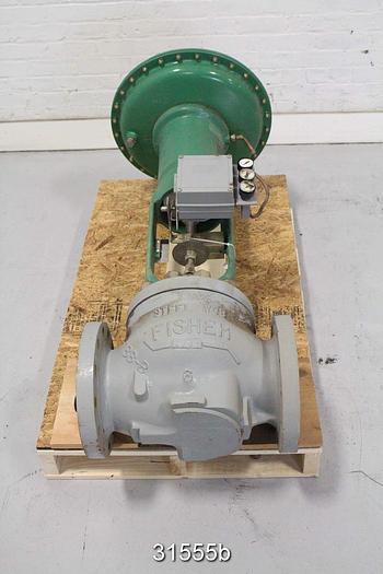 Used Fisher ET 6" Control Steam Valve #31555