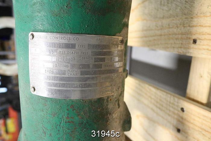 Used Fisher 657-ED 6" Steam Valve #31945