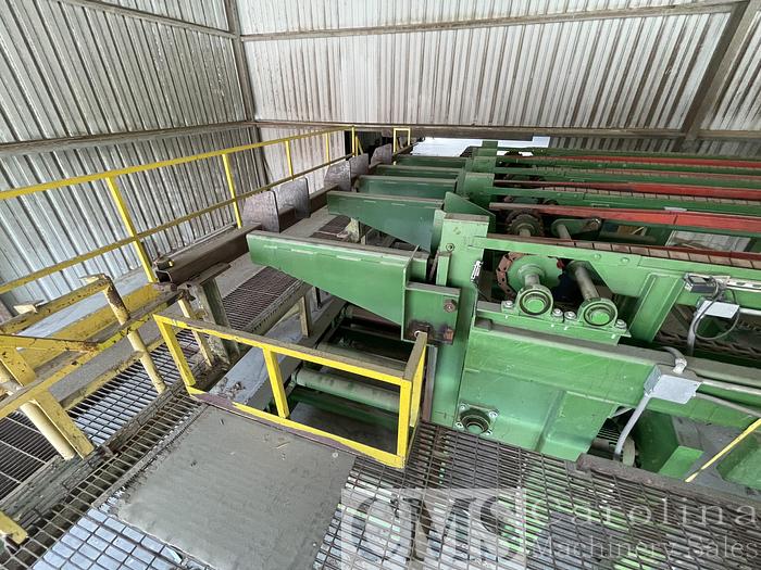 Used Irvington Moore and Newman Trim Saw and Lumber Stacker