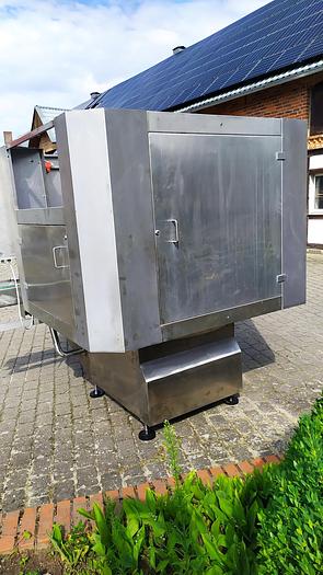 Used Napełniarka karuzelowa - gniazdowa w puszki, słoiki, opakowania plastikowe lub kartonowe firmy "MECOM"